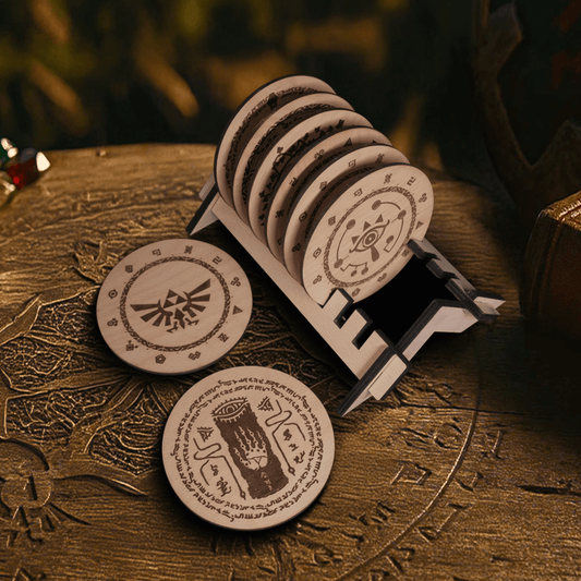 BOTW Wood Coasters - ZeWood
