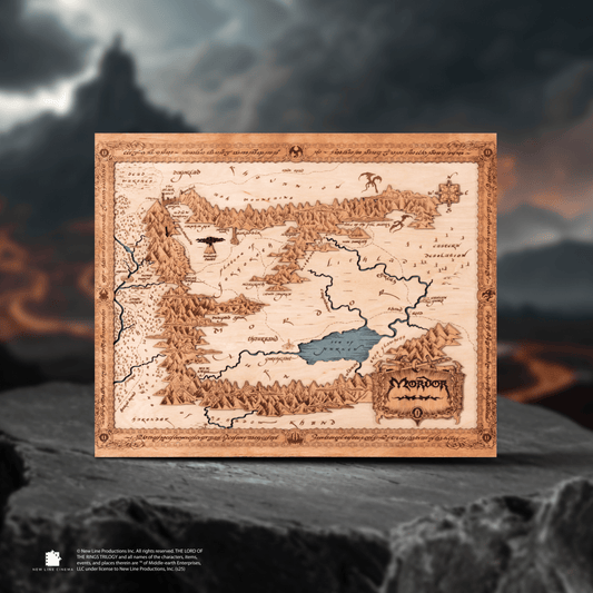 MORDOR 3D WOOD MAP - ZeWood