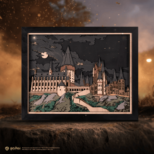 HOGWARTS™ 3D WOOD ART - ZeWood