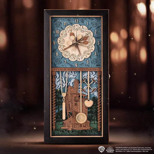 Weasley Familyâ„¢ Clock - magical wood anniversary gift - ZeWood