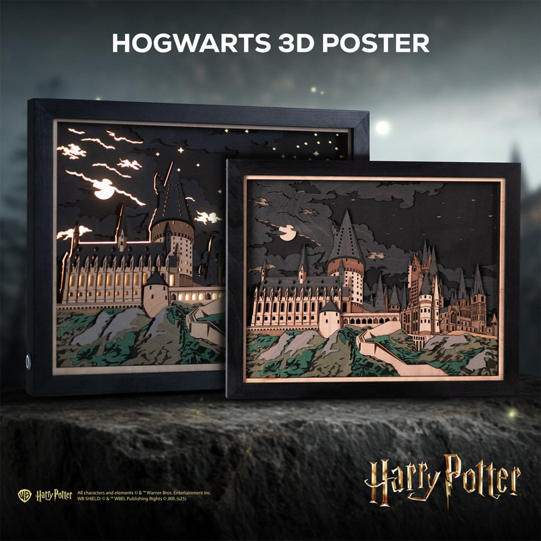LIGHT UP THE BATTLE OF HOGWARTS WITH ZEWOOD’S NEW NIGHTLIGHT POSTER!