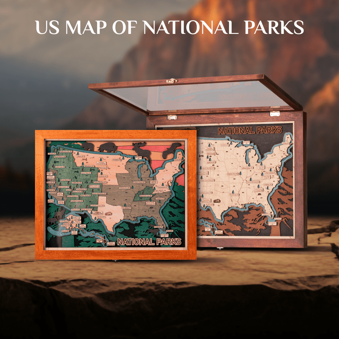 USA TRAVEL MAP GOALS: PIN YOUR PARKS BEFORE YOU GO