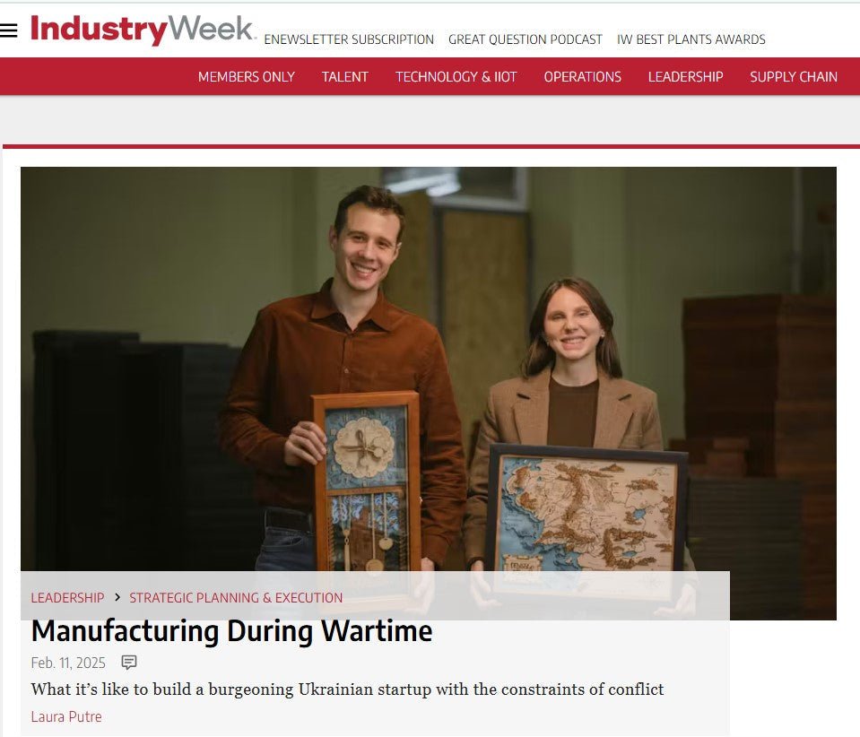 ZEWOOD FEATURED IN INDUSTRYWEEK: CRAFTING MAGIC AMIDST CHALLENGES