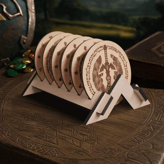 BOTW Wood Coasters - ZeWood