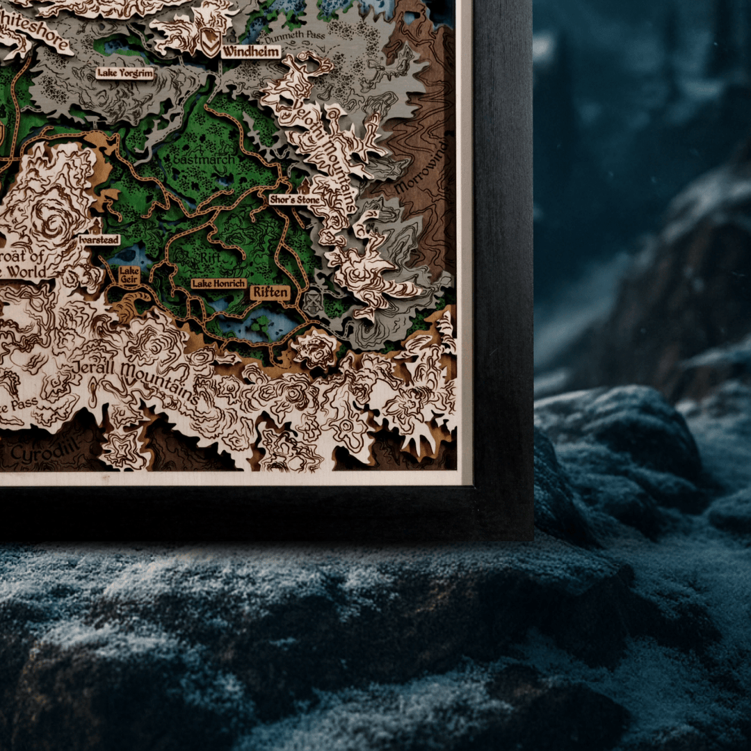 REALM OF THE NORDS MAP - ZeWood