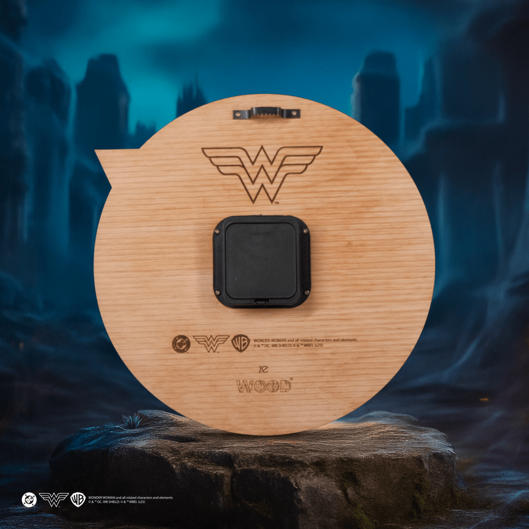 WONDER WOMAN™ 3D WALL CLOCK - ZeWood