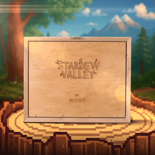 PELICAN TOWN 3D WOOD MAP - ZeWood