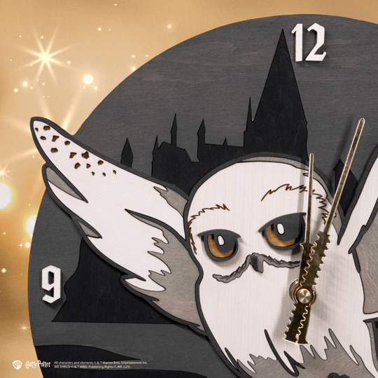 HEDWIG™ 3D WALL CLOCK - ZeWood