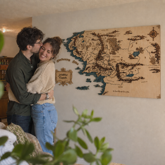 MIDDLE EARTH™ 3D WALL MAP