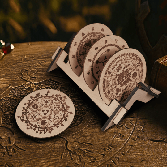 BOTW Wood Coasters - ZeWood