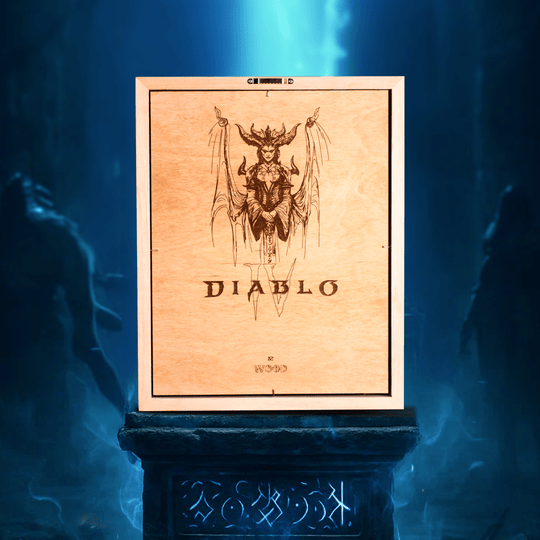 SANCTUARY 3D WOOD MAP - ZeWood