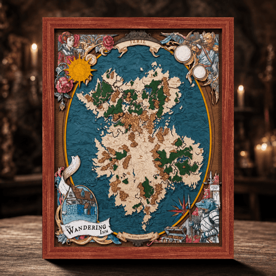 IZRIL 3D WOOD MAP - ZeWood