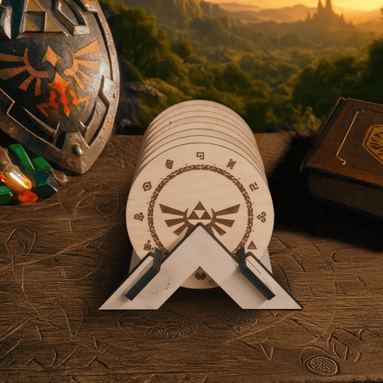 BOTW Wood Coasters - ZeWood