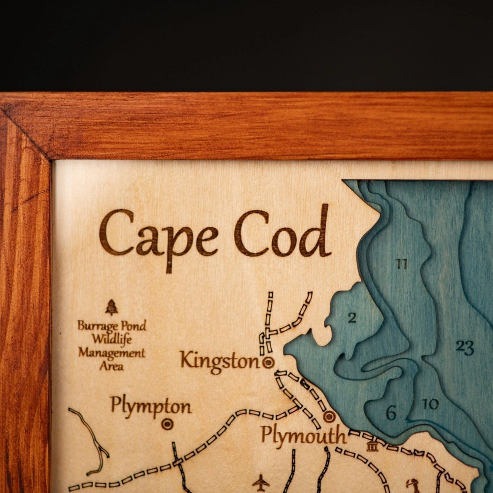 3D CAPE COD MAP - ZeWood