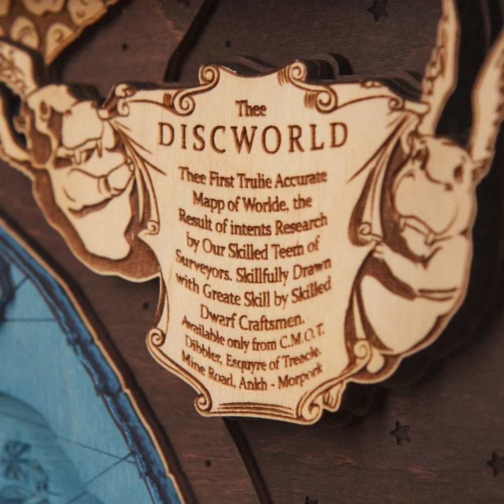 3D DISCWORLD MAP ZeWood Inc.