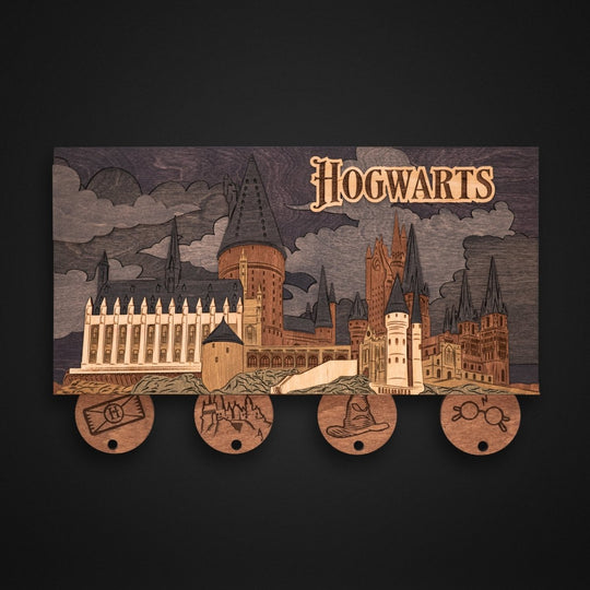 HOGWARTS MAGNETIC KEY HOLDER - ZeWood