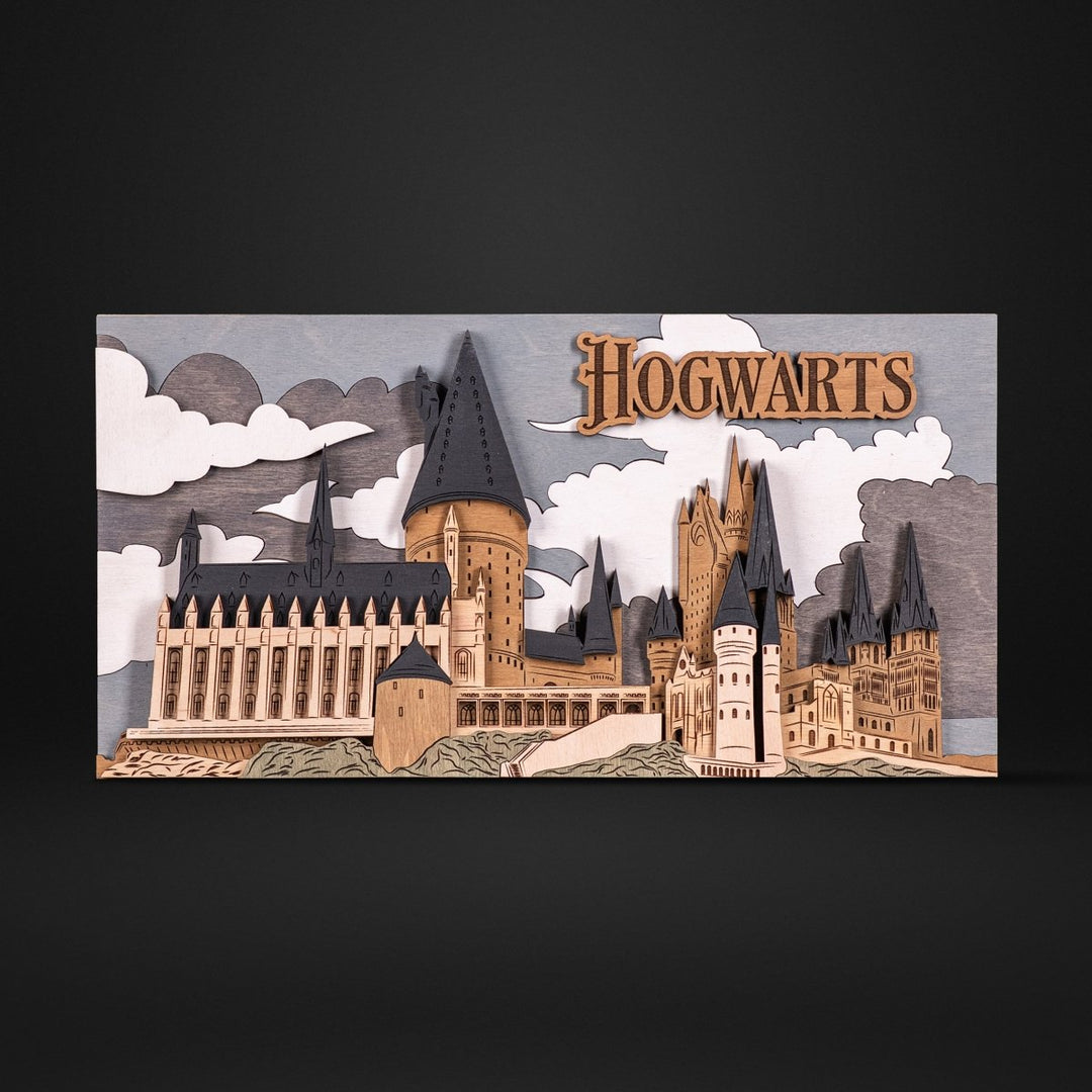 HOGWARTS MAGNETIC KEY HOLDER - ZeWood