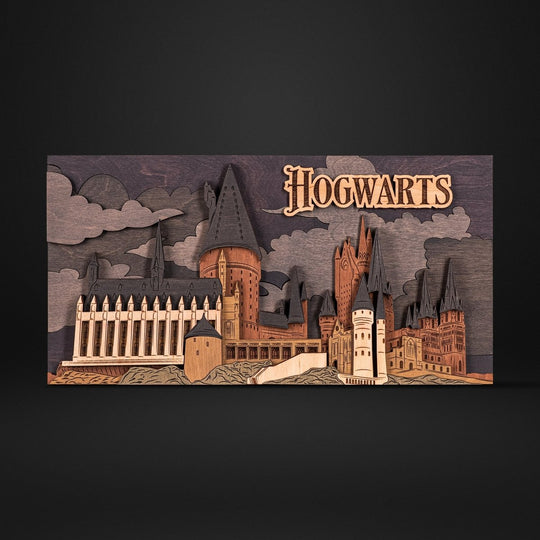 HOGWARTS MAGNETIC KEY HOLDER - ZeWood