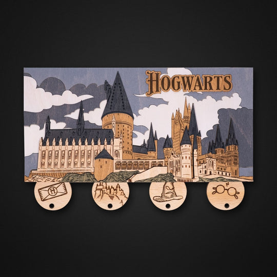 HOGWARTS MAGNETIC KEY HOLDER - ZeWood