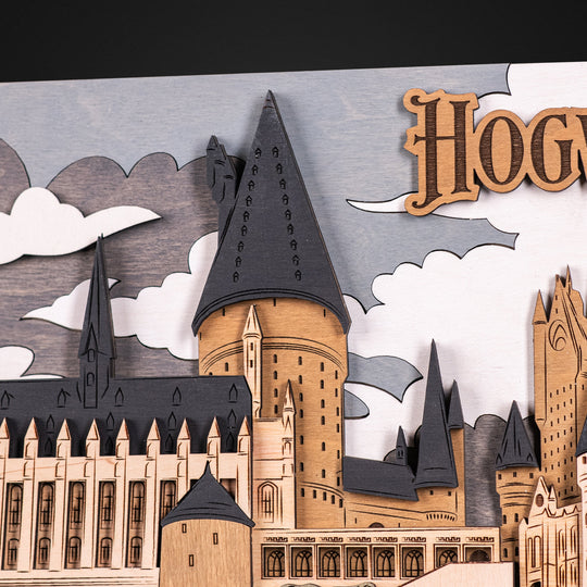 3D Hogwarts Key Holder is a perfect Harry Pottery gifts for fans and collectors.