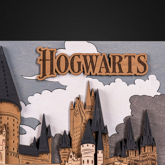 HOGWARTS MAGNETIC KEY HOLDER - ZeWood