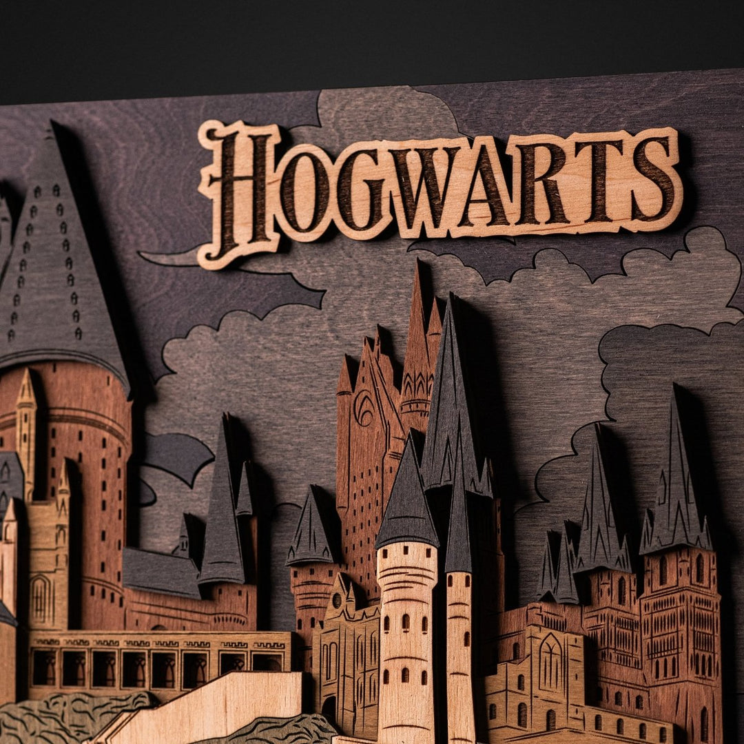 HOGWARTS MAGNETIC KEY HOLDER - ZeWood