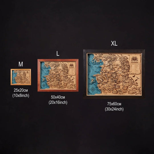 3D MAP OF THE NORTHERN KINGDOMS - ZeWood