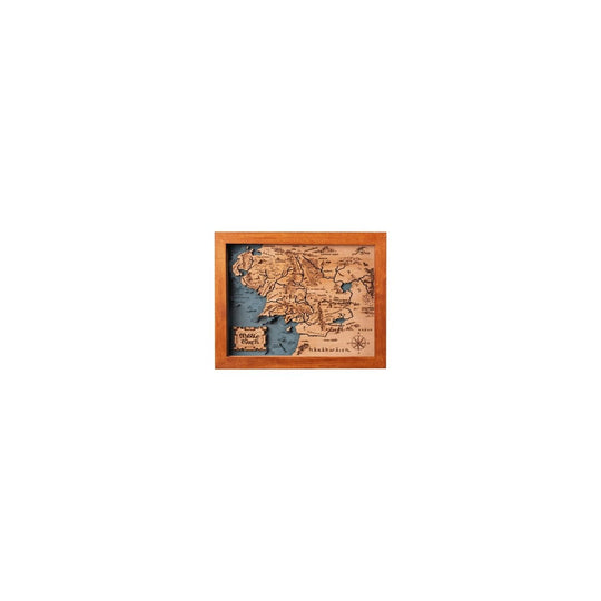 3D MIDDLE EARTH MAP - ZeWood