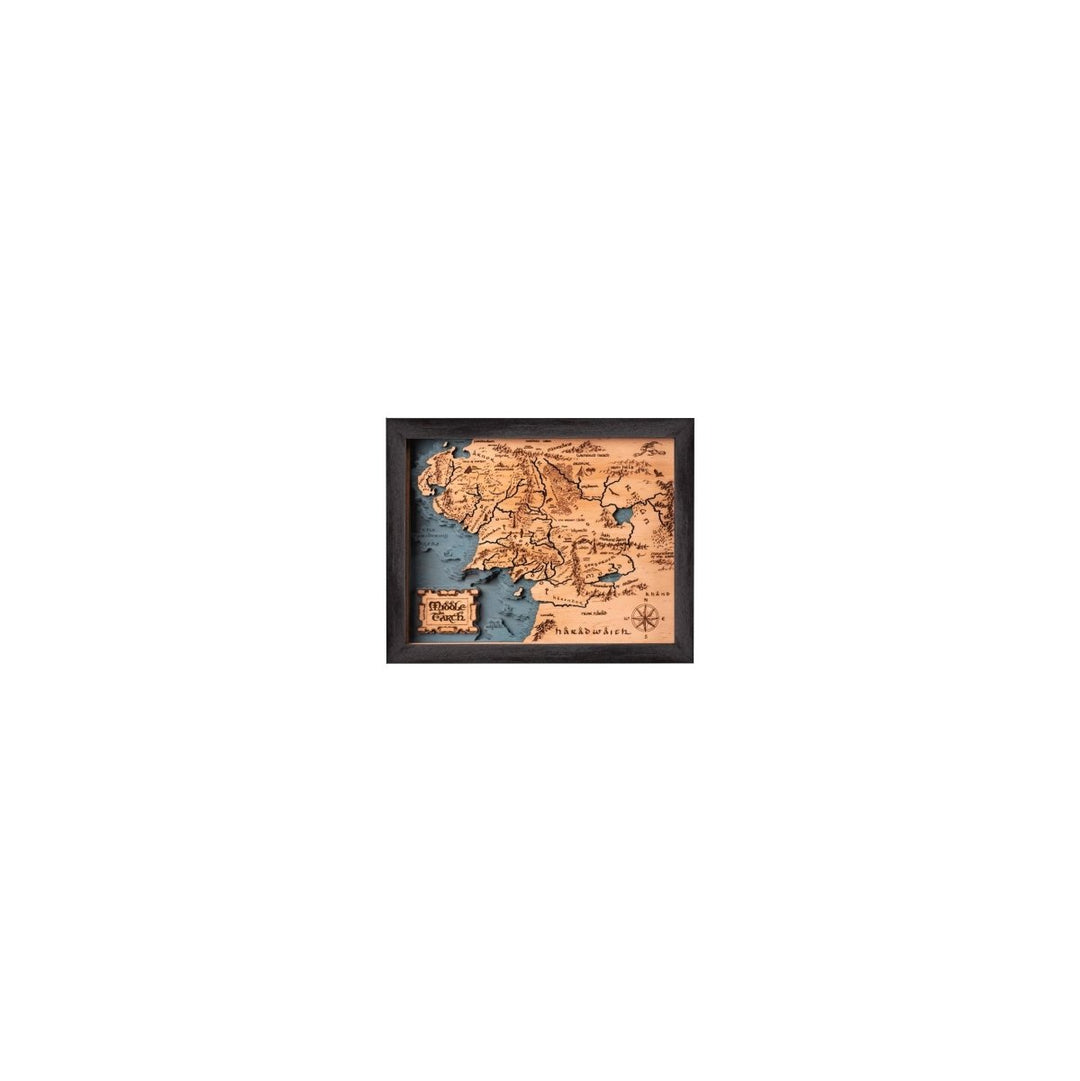 3D MIDDLE EARTH MAP - ZeWood