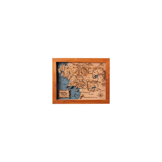 3D MIDDLE EARTH MAP - ZeWood