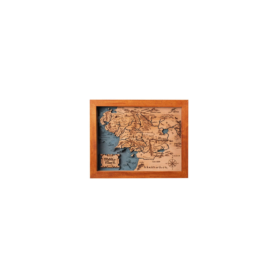 3D MIDDLE EARTH MAP ZeWood Inc.