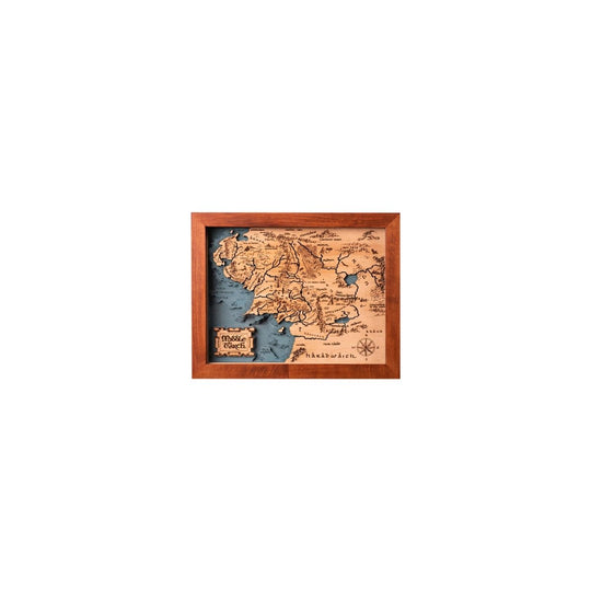 3D MIDDLE EARTH MAP - ZeWood