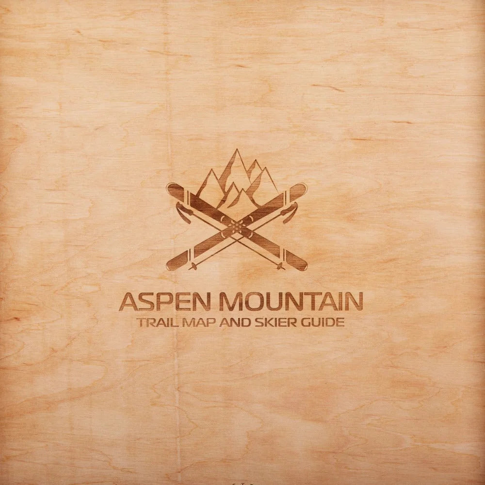 3D SKI RESORT MAP: ASPEN MOUNTAIN ZeWood Inc.