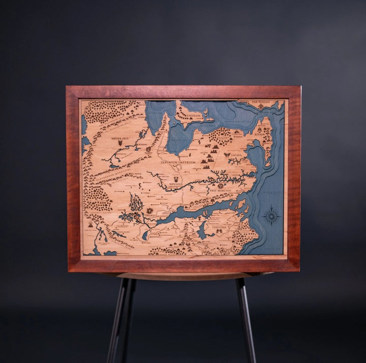 3D THEDAS WOOD MAP