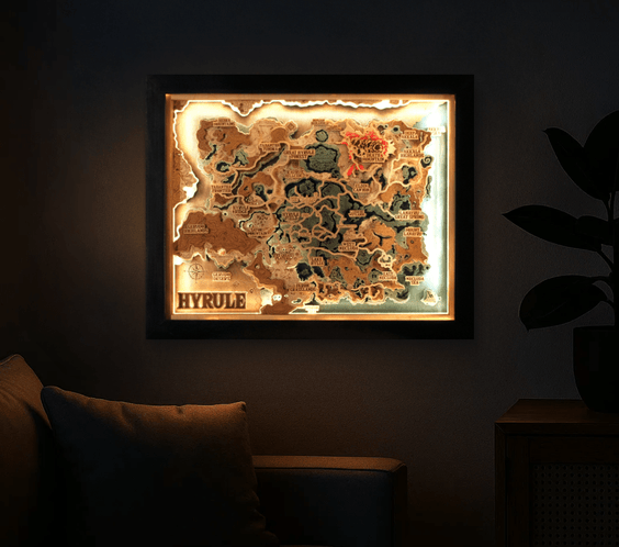 3D HYRULE WOOD MAP 2.0 - ZeWood