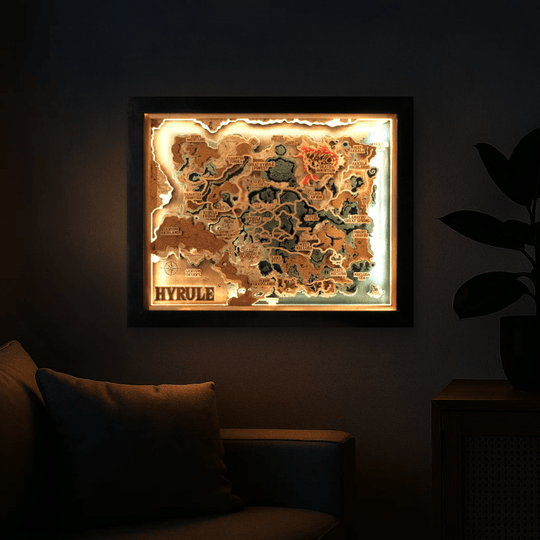 3D HYRULE WOOD MAP 2.0 - ZeWood