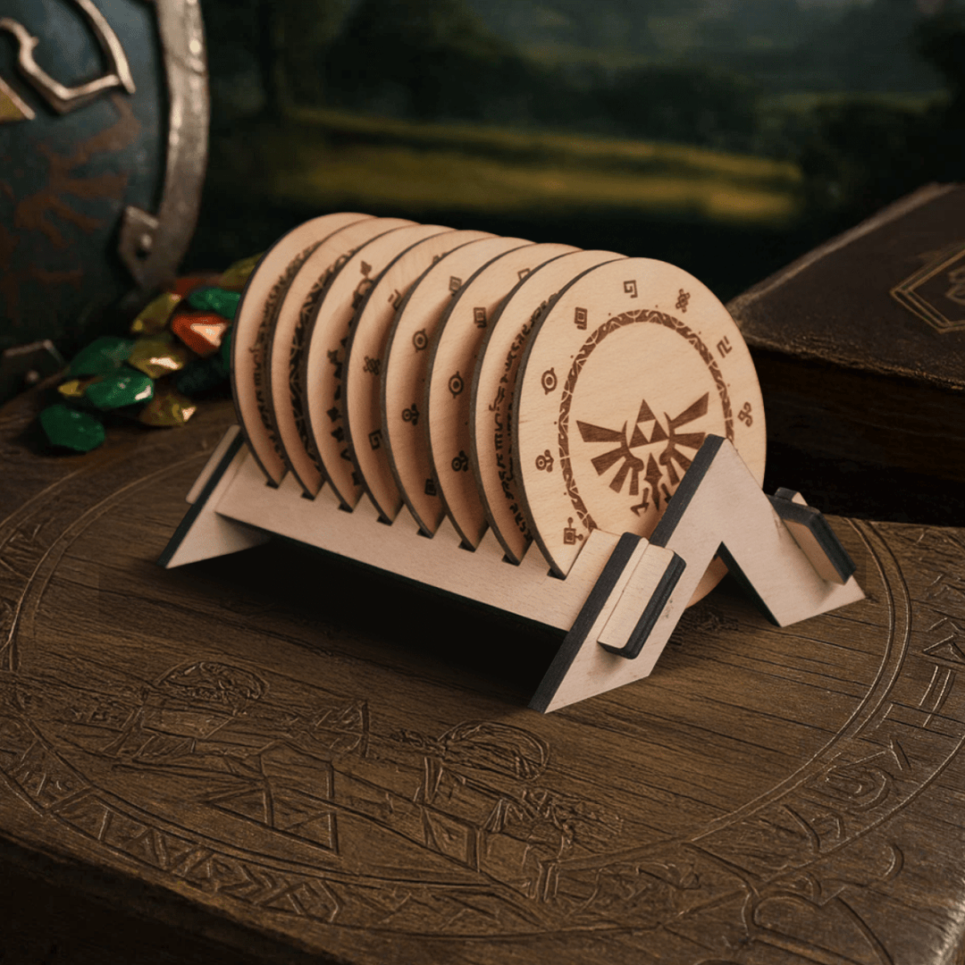 BOTW Wood Coasters - ZeWood