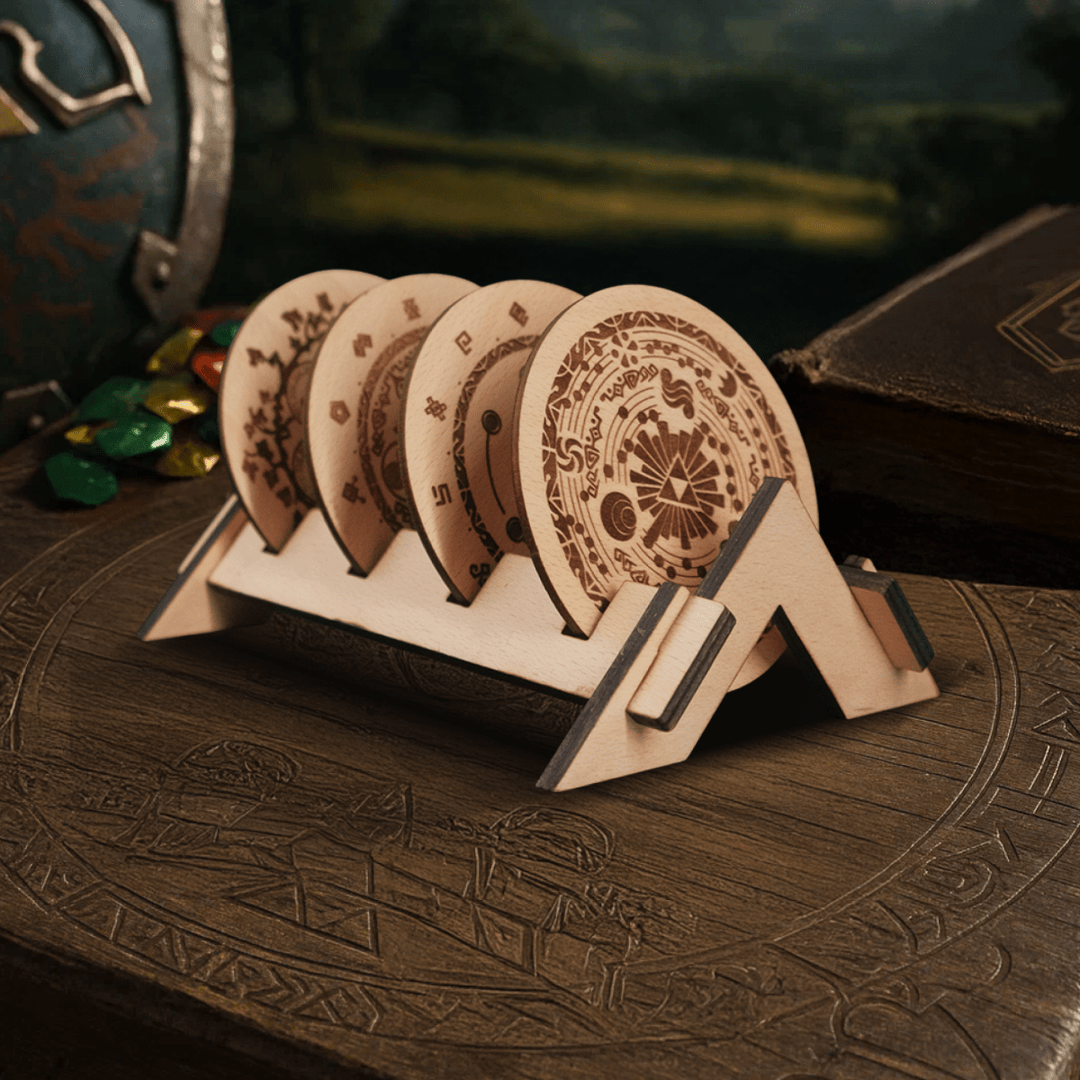 BOTW Wood Coasters - ZeWood
