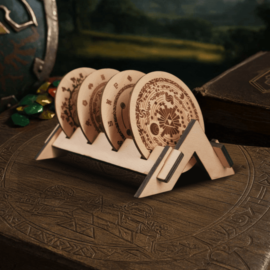 BOTW Wood Coasters - ZeWood