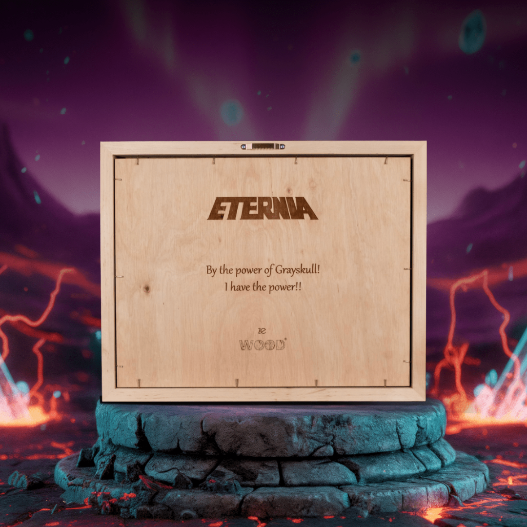 3D WOODEN MYSTIC REALMS MAP - ZeWood