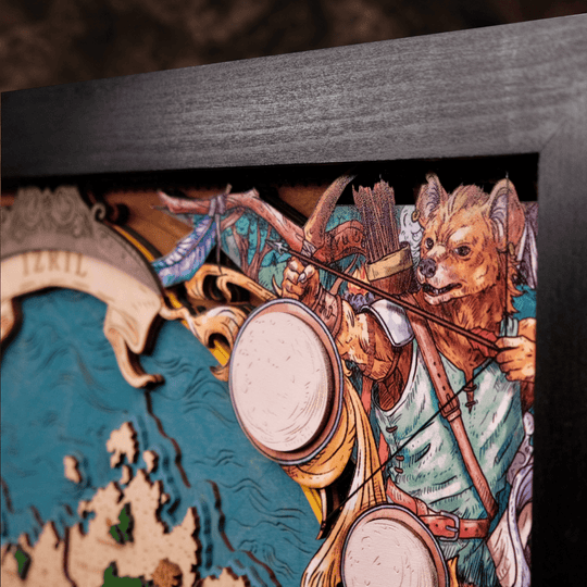 IZRIL 3D WOOD MAP - ZeWood