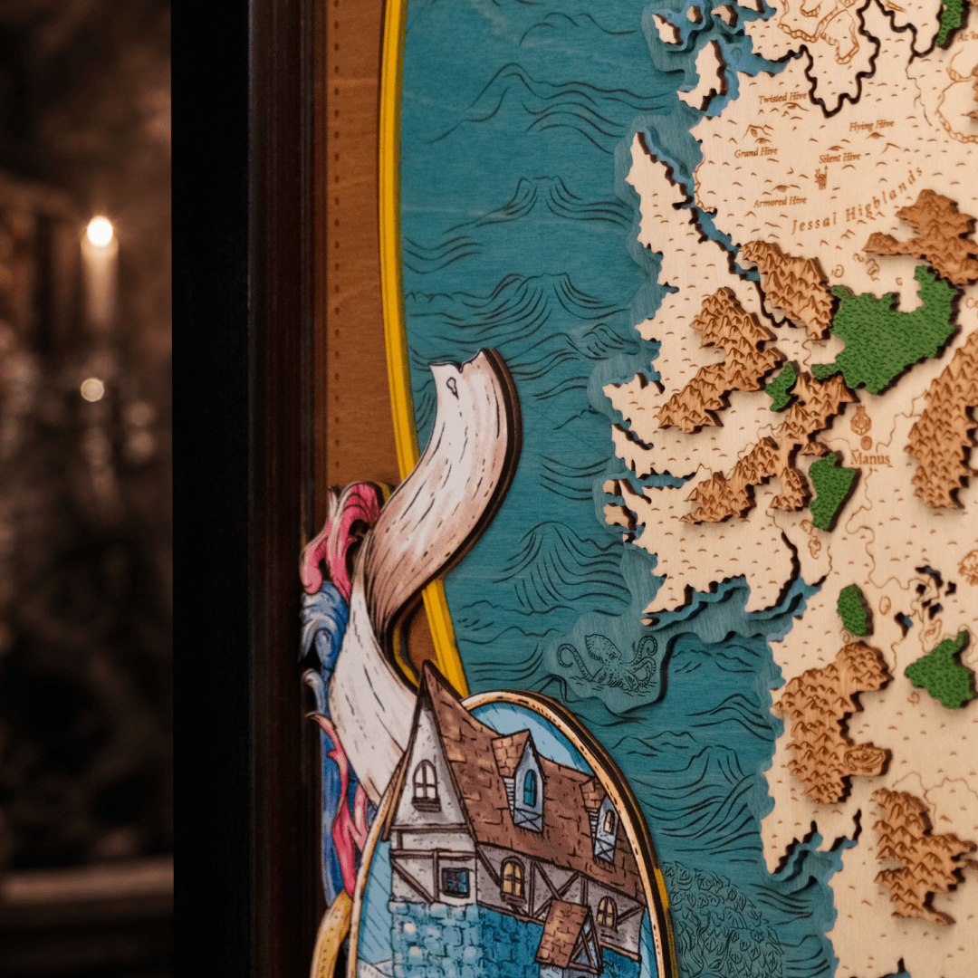 IZRIL 3D WOOD MAP - ZeWood