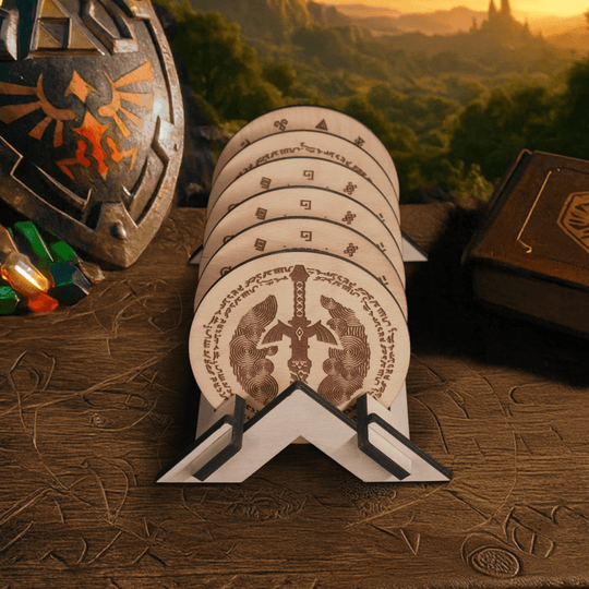 BOTW Wood Coasters - ZeWood