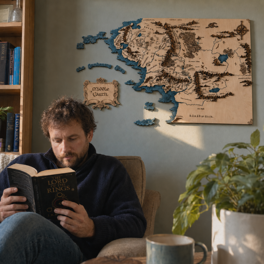 MIDDLE EARTH™ 3D WALL MAP