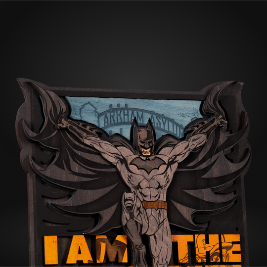 DC superhero decor piece that transforms your room into a Batcave.
