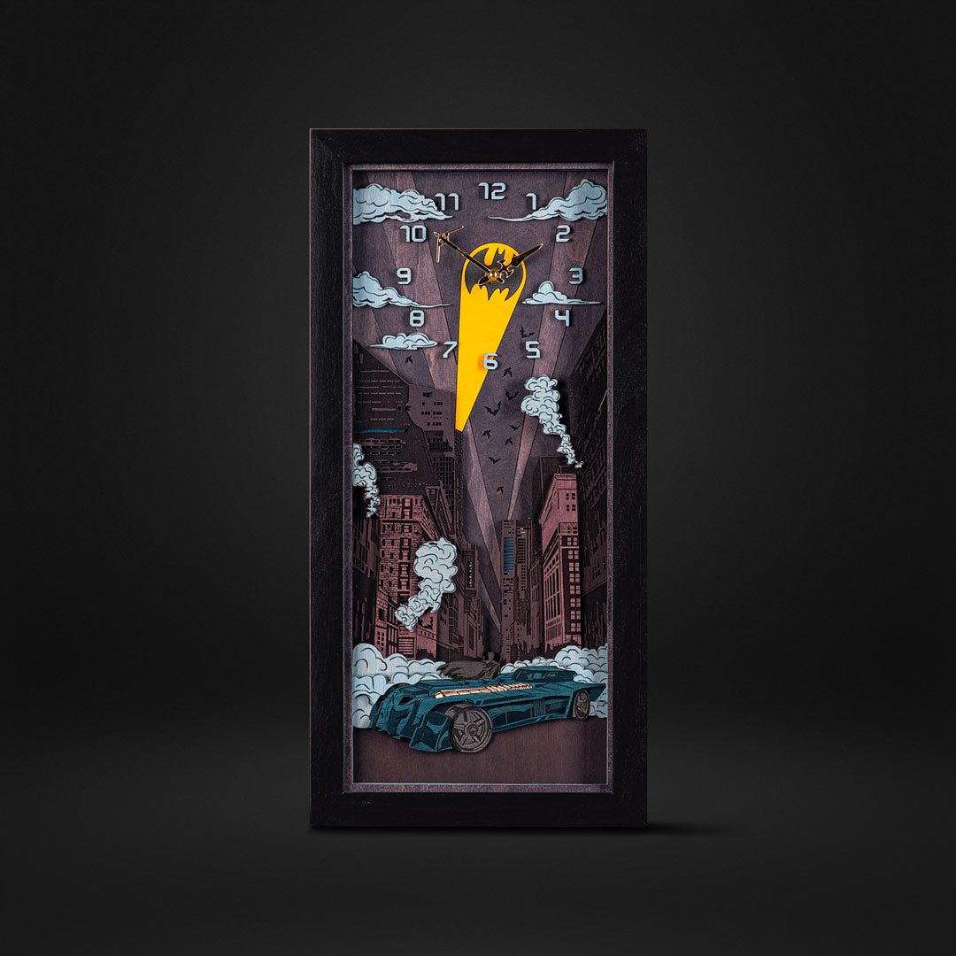 BATMAN NIGHT CLOCK ZeWood Inc.