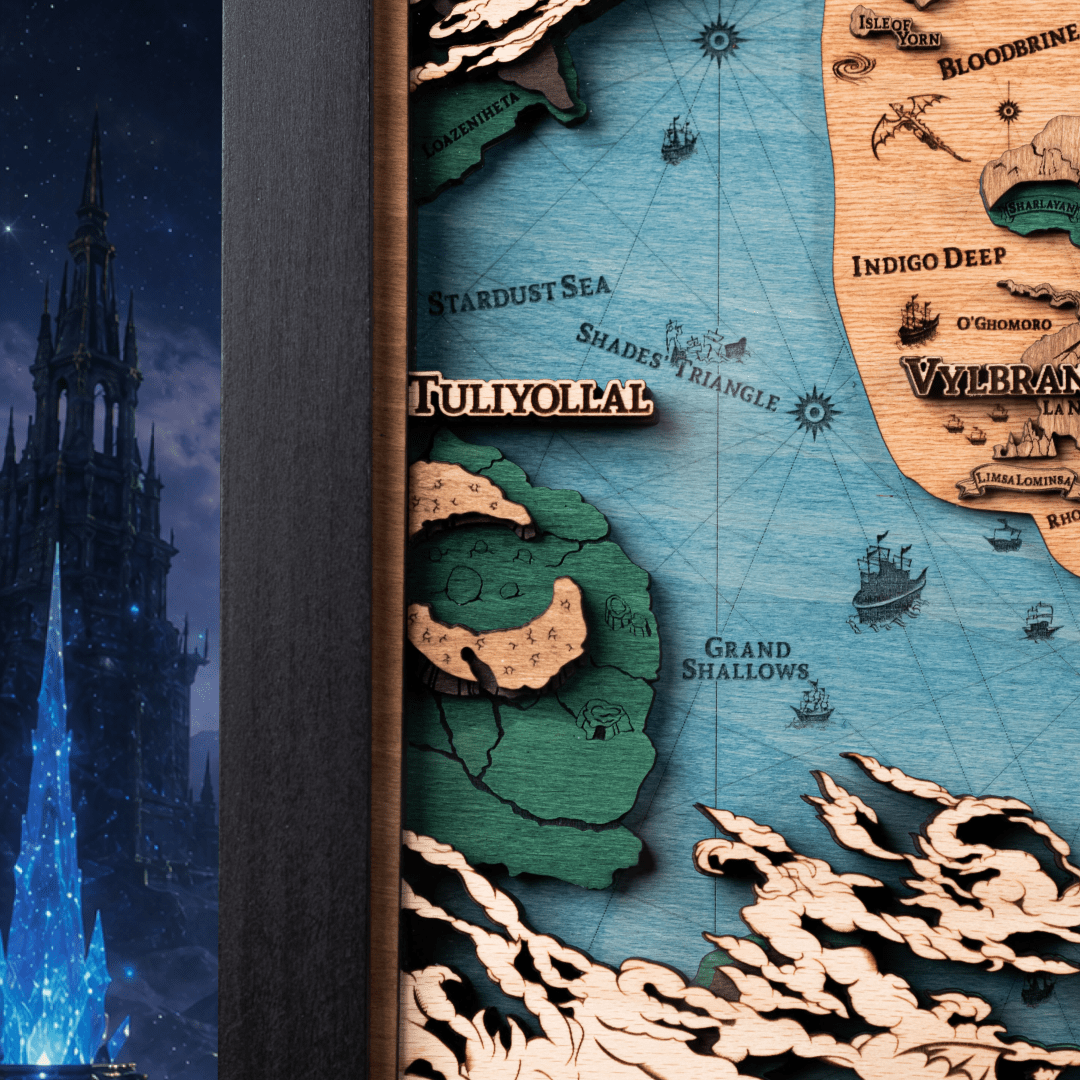 HYDAELYN 3D WOOD MAP - ZeWood