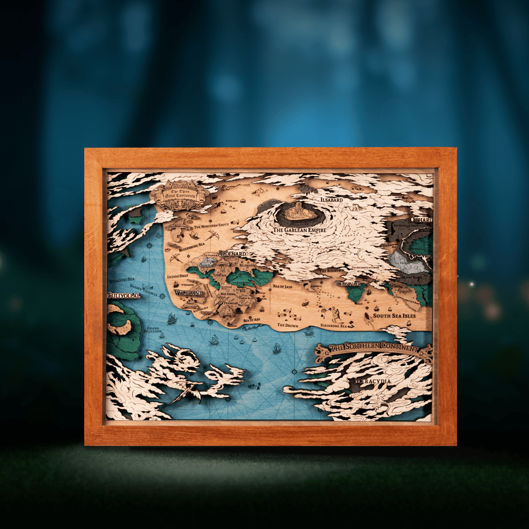 HYDAELYN 3D WOOD MAP - ZeWood