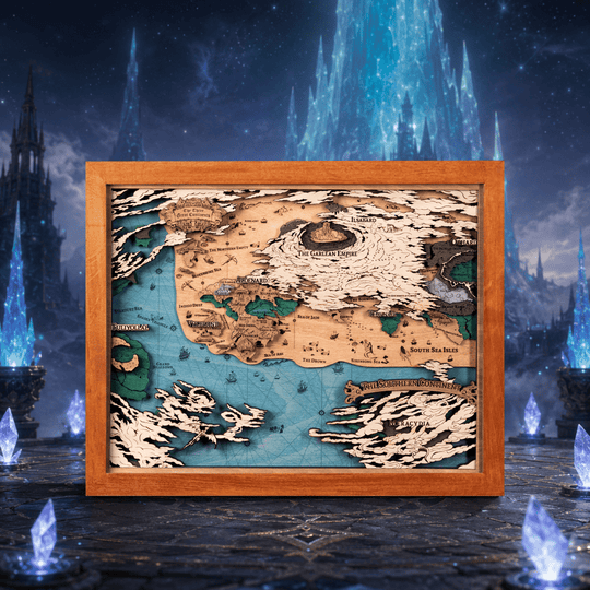 HYDAELYN 3D WOOD MAP - ZeWood