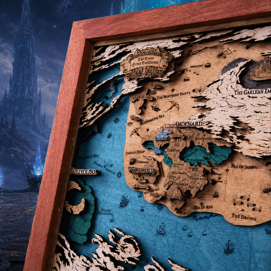 HYDAELYN 3D WOOD MAP - ZeWood